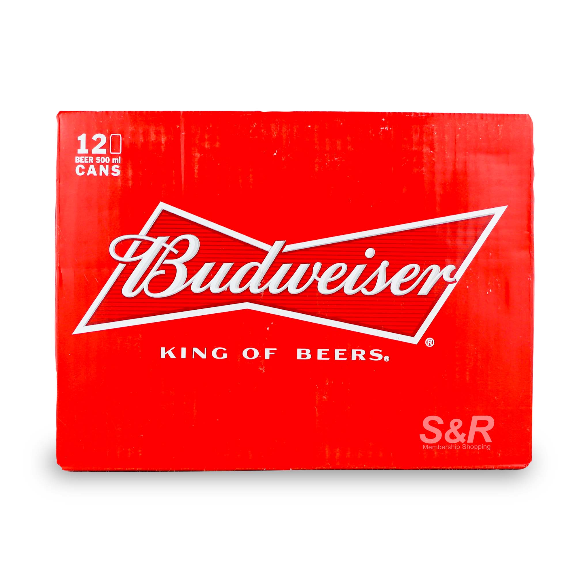 Budweiser Beer 12 cans x 500mL Budweiser Beer 12 cans x 500mL